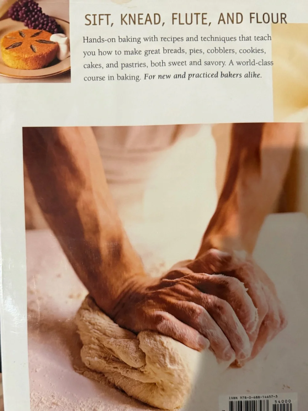 Baking with Julia Cookbook - White & Gold Cover